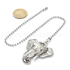 Elephant Tibetan Style Alloy Ceiling Fan Pull Chain Extenders&nbsp;FIND-JF00113