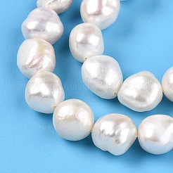 Natural Cultured Freshwater Pearl Beads Strands&nbsp;PEAR-G007-14-01