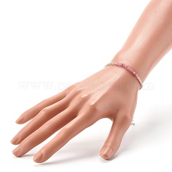 Natural Tourmaline Beaded Bracelets&nbsp;BJEW-JB06384-04