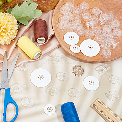 30Pcs Plastic Sew Embroidery Bobbin&nbsp;ODIS-FG0002-88