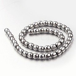 Electroplate Non-magnetic Synthetic Hematite Bead Strands&nbsp;G-F300-43-01