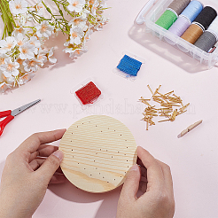 1Bag DIY String Art Kits&nbsp;DJEW-WR0001-22A
