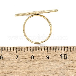 304 Stainless Steel Cuff Rings for Women&nbsp;RJEW-B136-03G