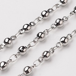 Tarnish Resistant 304 Stainless Steel Ball Link Chains&nbsp;CHS-L015-39