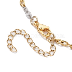 2Pcs 304 Stainless Steel Cable Chain Bracelets for Women&nbsp;BJEW-JB11725