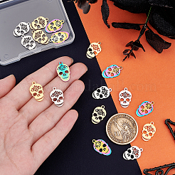 18Pcs 3 Style Ion Plating(IP) 201 Stainless Steel Pendants&nbsp;STAS-DC0004-71