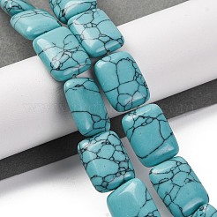 Synthetic Turquoise Beads Strands&nbsp;G-T047-B12-01