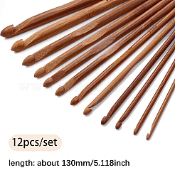12Pcs Carbonized Bamboo Knitting Needles&nbsp;SENE-DJ0001-17