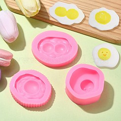 3Pcs 3 Styles Poached Egg Silicone Molds&nbsp;DIY-CJ0002-30