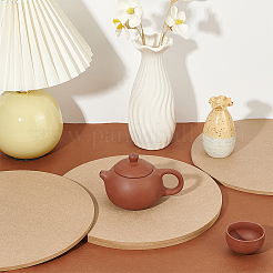 Medium Density Fiberboard (MDF) Portable Clay Wedging Board with Built&nbsp;AJEW-WH0516-09A