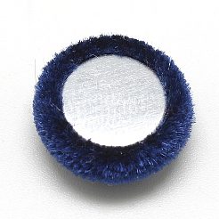 Velvet Cloth Fabric Covered Cabochons&nbsp;WOVE-S084-11E