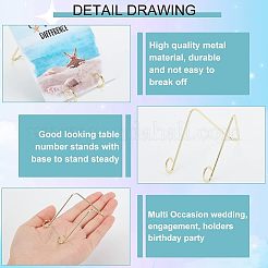 Alloy Place Card Holder&nbsp;DJEW-WH0018-24
