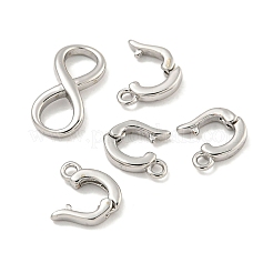 Brass Fold Over Clasps&nbsp;KK-P275-39P