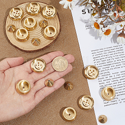 18Pcs 3 Styles Brass Incense Burner Holder&nbsp;AJEW-OC0016-54