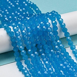 Imitation Jade Glass Beads Stands&nbsp;EGLA-A035-J6mm-D07