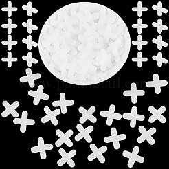 100Pcs Plastic Cross Tile Spacers for Tiling Positioning Clip Leveling System Construction&nbsp;DIY-CN0003-94B