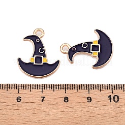 Halloween Theme Alloy Enamel Pendants&nbsp;ENAM-T020-07L