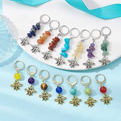 Alloy Bees Pendant Decoration&nbsp;HJEW-JM01308