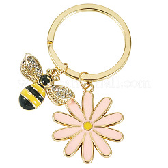 Alloy Enamel Keychains&nbsp;KEYC-TADJ00002
