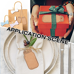 Kraft Paper Price Tags&nbsp;DIY-WH0591-310