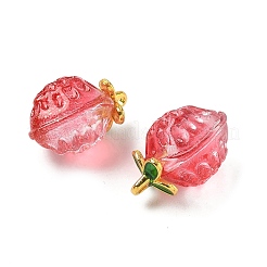 Transparent Glass Pendants&nbsp;GLAA-P072-03G-08