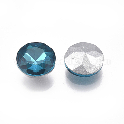 Pointed Back Glass Rhinestone Cabochons&nbsp;RGLA-T029-12mm-15
