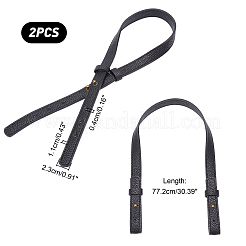 PU Leather Bag Straps&nbsp;LS-DIY-WH0001-87B