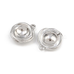 304 Stainless Steel Pendant Cabochon Settings&nbsp;STAS-L303-32P