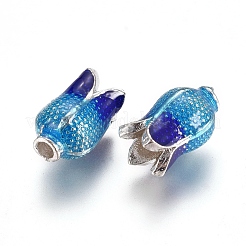 Alloy Enamel Beads&nbsp;PALLOY-E570-01S
