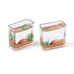 Dollhouse Miniature Simulated  Goldfish Tank Model&nbsp;PW-WG31017-02