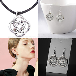 Tibetan Style Alloy Pendants&nbsp;TIBEP-SC0001-05AS