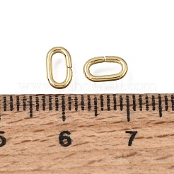 Brass Open Jump Rings&nbsp;KK-CBA45CF-01G