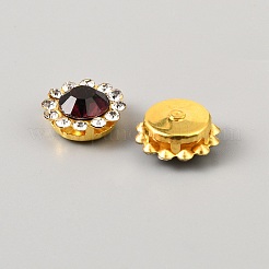 Glass Rhinestone Sew on Rhinestone&nbsp;FIND-WH0521-73