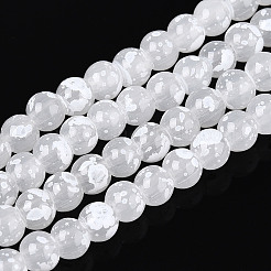 Baking Paint Glass Beads Strands&nbsp;DGLA-N015-6mm-M