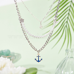 80Pcs 5 Styles Alloy Enamel Pendants&nbsp;ENAM-DC0001-60