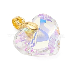 Brass Glass Pendants&nbsp;PALLOY-JF05022