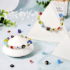 Handmade Millefiori Glass Beads&nbsp;LAMP-KS0001-01