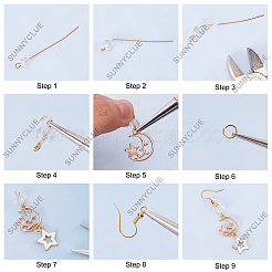 DIY Planet Earring Making Kit&nbsp;DIY-SC0020-17
