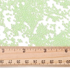 Luminous Transparent Glass Seed Round Beads&nbsp;GLAA-F124-D05-A