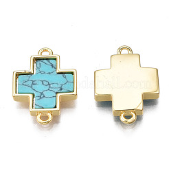 Brass Connector Charms&nbsp;KK-N233-172B-01B