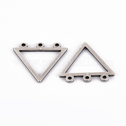 Tarnish Resistant 201 Stainless Steel Chandelier Component Links&nbsp;STAS-S080-043A-P