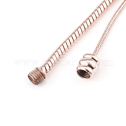 PVD Vacuum Plating Adjustable Brass Slider Bracelet/Bolo Bracelet&nbsp;BJEW-CJ0001-02RG