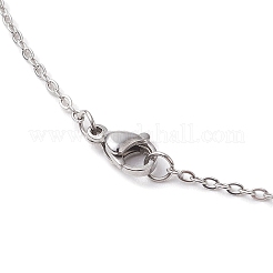 Stainless Steel Cable Chain Necklaces&nbsp;NJEW-JN04834