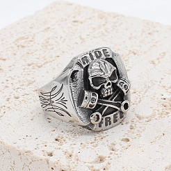 Retro Zinc Alloy Finger Rings for Men&nbsp;FS-WG2C134-03