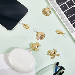 6Pcs 3 Style Plastic Mobile Dustproof Plugs&nbsp;HJEW-CN00011