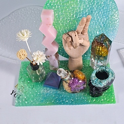 DIY Diamond Pattern Display Base Silicone Molds&nbsp;DIY-K058-09