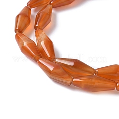 Dyed & Heated Natural Carnelian Beads Strands&nbsp;G-Q019-A01