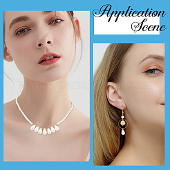 300Pcs ABS Plastic Imitation Pearl Charms&nbsp;KY-SP0001-10