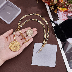 304 Stainless Steel Locket Pendant Decotations&nbsp;HJEW-PH02517