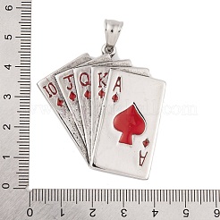 304 Stainless Steel Pendants&nbsp;STAS-K283-22P-01
